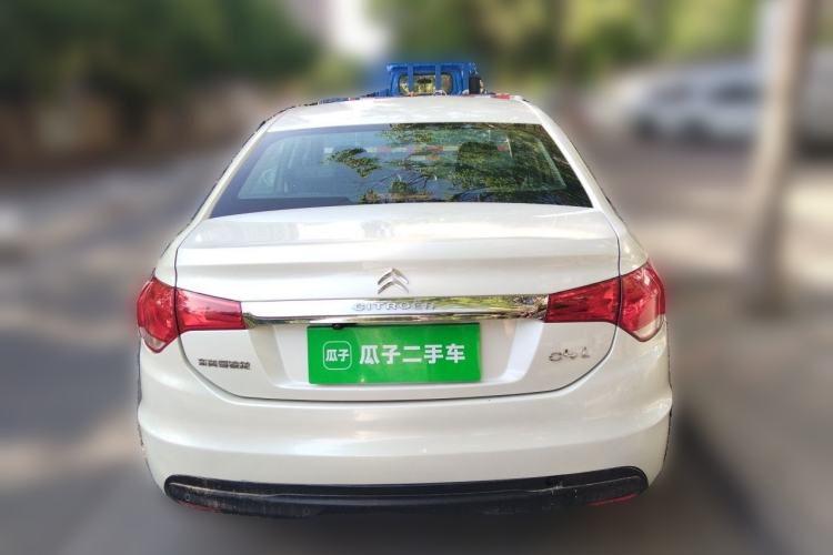 Used Citroen C4L 2013 1.8L Automatic Jingzhi Edition Rear