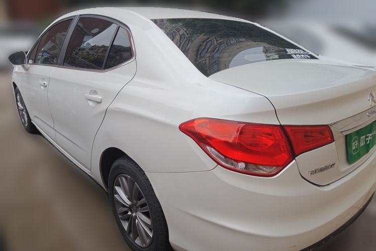 Used Citroen C4L 2013 1.6L Manual Jingxiang Edition Rear Left 45 Deg