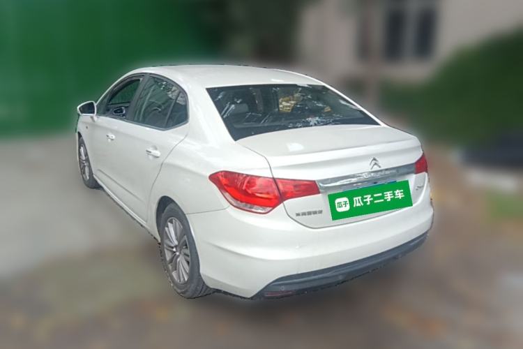 Used Citroen C4L 2013 1.8L Automatic Jingzhi Edition Rear Left 45 Deg