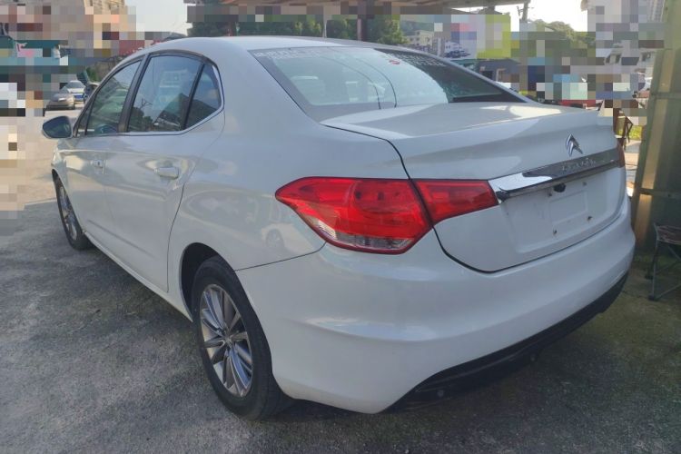 Used Citroen C4L 2013 1.6L Manual Jingzhi Edition Rear Left 45 Deg