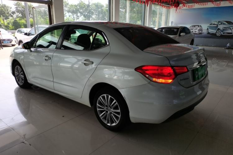 Used Citroen C4L 2013 1.6L Manual Jingxiang Edition Rear Left 45 Deg