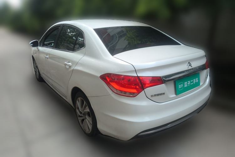 Used Citroen C4L 2013 1.8L Automatic Jingchi Edition Rear Left 45 Deg