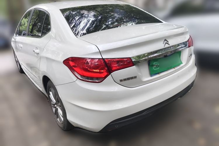 Used Citroen C4L 2013 1.8L Automatic Jingzhi Edition Rear Left 45 Deg