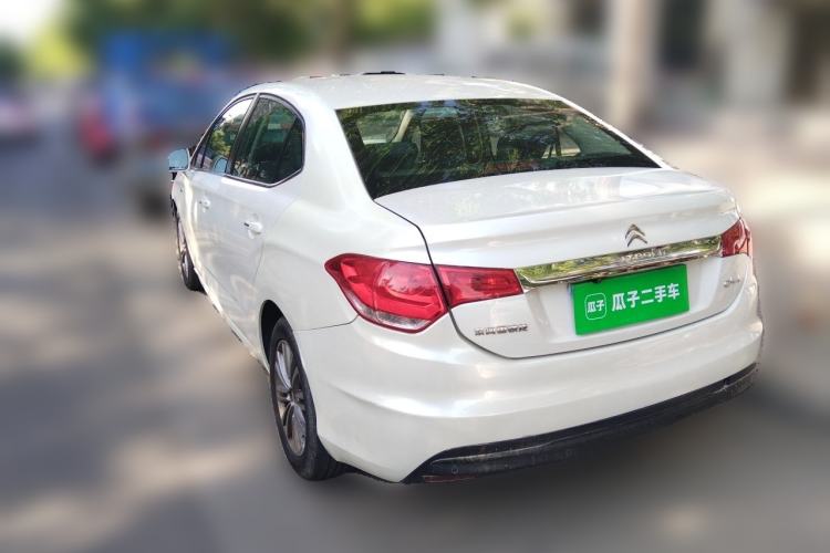 Used Citroen C4L 2013 1.8L Automatic Jingzhi Edition Rear Left 45 Deg