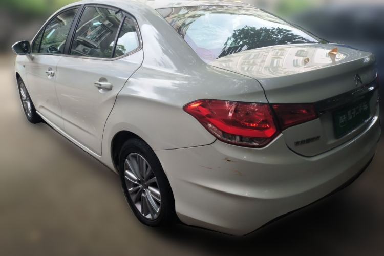 Used Citroen C4L 2013 1.8L Automatic Jingzhi Edition Rear Left 45 Deg
