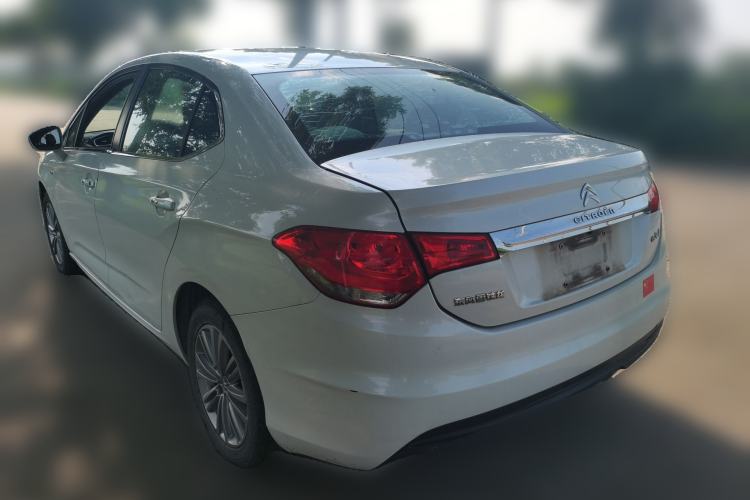 Used Citroen C4L 2013 1.8L Automatic Jingzhi Edition Rear Left 45 Deg