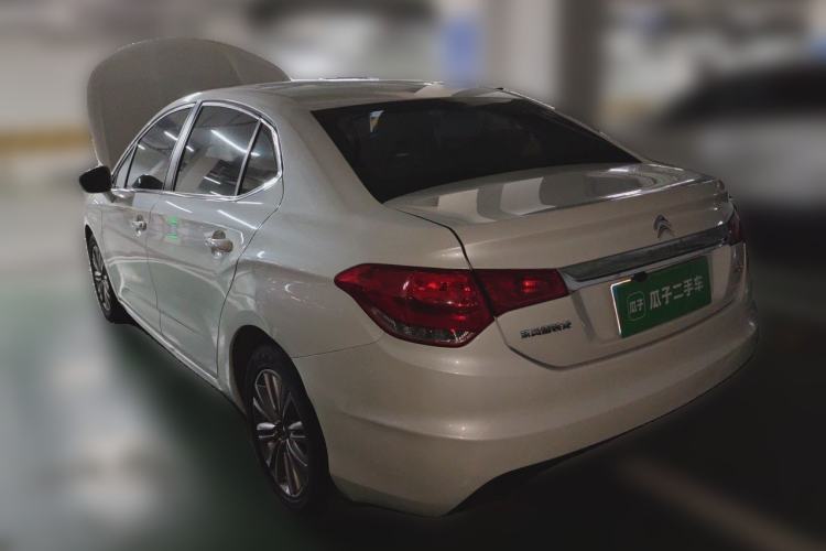 Used Citroen C4L 2013 1.8L Automatic Jingzhi Edition Rear Left 45 Deg