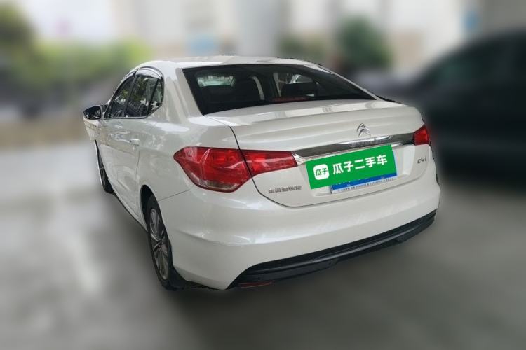 Used Citroen C4L 2013 1.8L Automatic Jingzhi Edition Rear Left 45 Deg