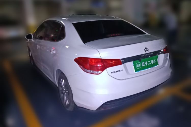 Used Citroen C4L 2013 1.8L Automatic Jingzhi Edition Rear Left 45 Deg