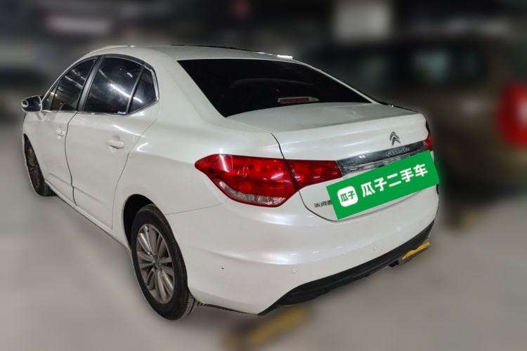 Used Citroen C4L 2013 1.6L Automatic Jingxiang Edition Rear Left 45 Deg