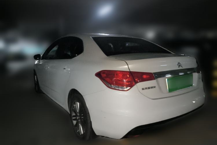 Used Citroen C4L 2013 1.8L Automatic Jingzhi Edition Rear Left 45 Deg