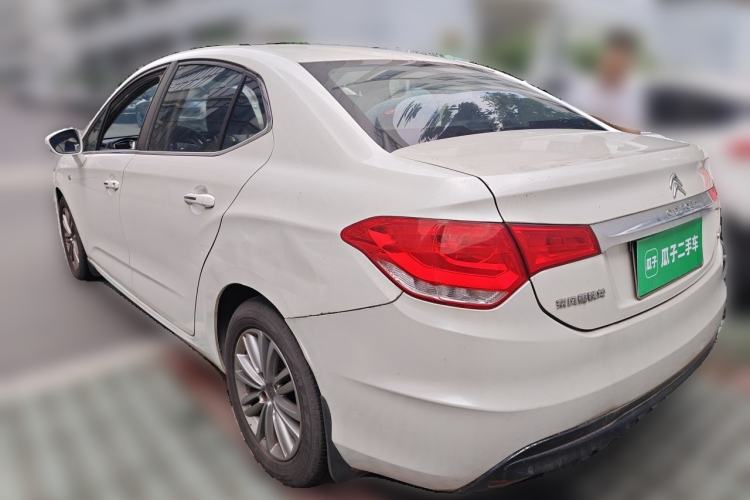 Used Citroen C4L 2013 1.8L Automatic Jingzhi Edition Rear Left 45 Deg