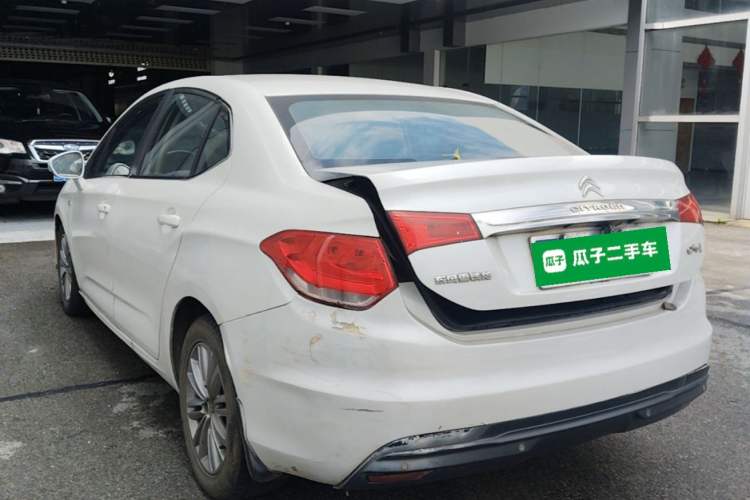 Used Citroen C4L 2013 1.8L Automatic Enjoyment Edition Rear Left 45 Deg