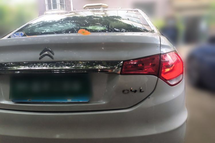 Used Citroen C4L 2013 1.8L Automatic Jingzhi Edition Rear