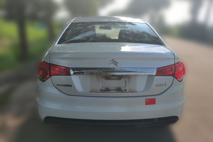Used Citroen C4L 2013 1.8L Automatic Jingzhi Edition Rear