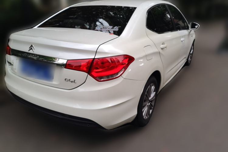 Used Citroen C4L 2013 1.8L Manual Jingxiang Edition Rear Right 45 Deg