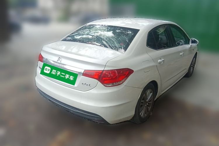 Used Citroen C4L 2013 1.8L Automatic Jingzhi Edition Rear Right 45 Deg