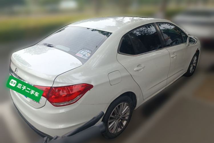Used Citroen C4L 2013 1.8L Manual Jingxiang Edition Rear Right 45 Deg