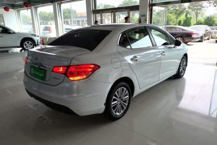 Used Citroen C4L 2013 1.6L Manual Jingxiang Edition Rear Right 45 Deg