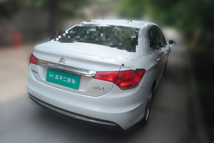 Used Citroen C4L 2013 1.8L Automatic Jingchi Edition Rear Right 45 Deg