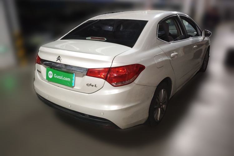 Used Citroen C4L 2013 1.6L Manual Jingxiang Edition Rear Right 45 Deg