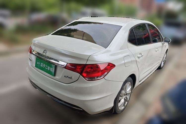 Used Citroen C4L 2013 1.8L Automatic Jingchi Edition Rear Right 45 Deg