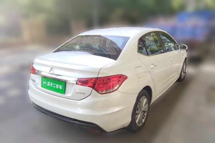 Used Citroen C4L 2013 1.8L Automatic Jingzhi Edition Rear Right 45 Deg