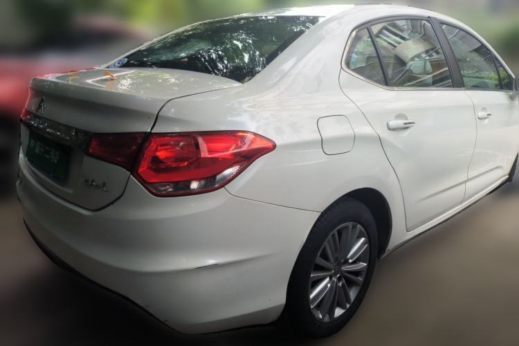 Used Citroen C4L 2013 1.8L Automatic Jingzhi Edition Rear Right 45 Deg