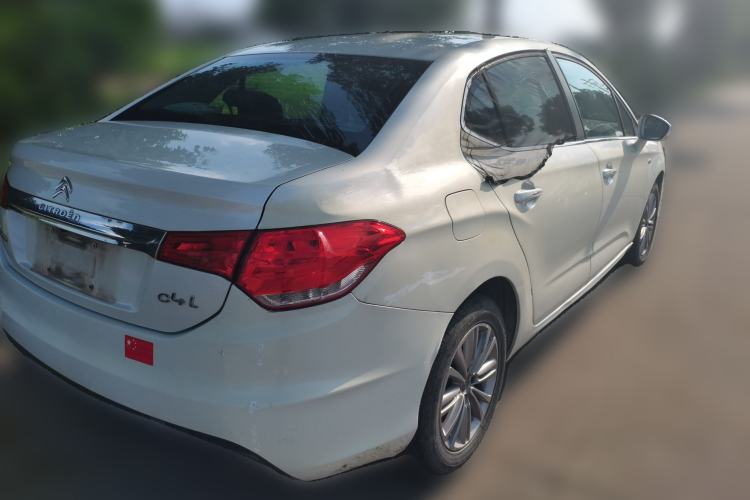 Used Citroen C4L 2013 1.8L Automatic Jingzhi Edition Rear Right 45 Deg