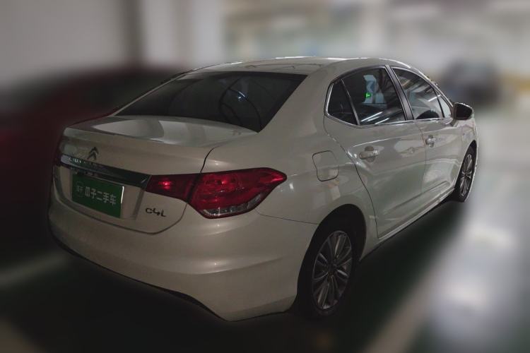 Used Citroen C4L 2013 1.8L Automatic Jingzhi Edition Rear Right 45 Deg
