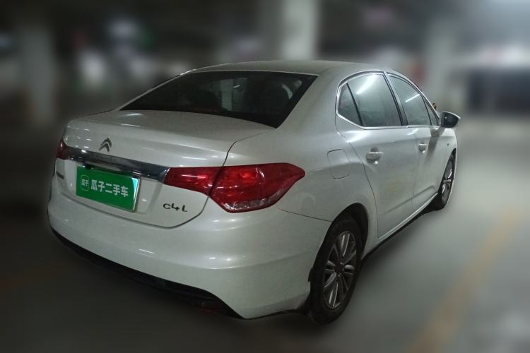Used Citroen C4L 2013 1.8L Manual Jingxiang Edition Rear Right 45 Deg