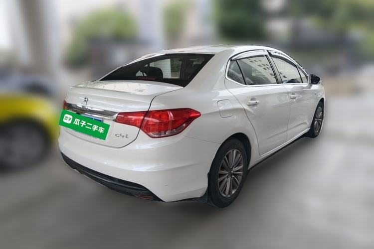 Used Citroen C4L 2013 1.8L Automatic Jingzhi Edition Rear Right 45 Deg