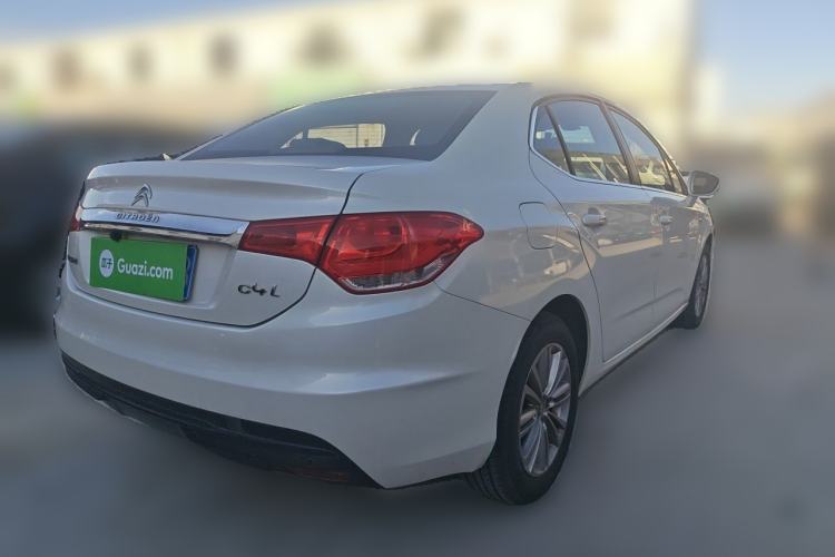 Used Citroen C4L 2013 1.8L Automatic Jingzhi Edition Rear Right 45 Deg
