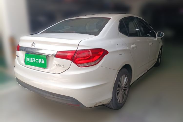 Used Citroen C4L 2013 1.8L Automatic Jingzhi Edition Rear Right 45 Deg