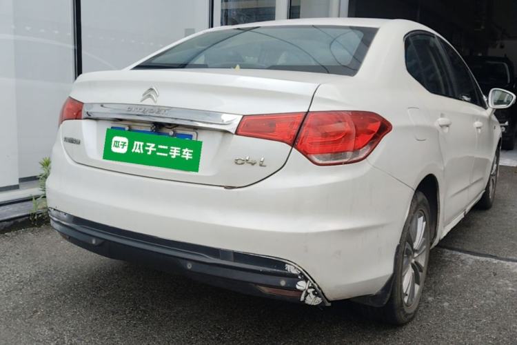 Used Citroen C4L 2013 1.8L Automatic Enjoyment Edition Rear Right 45 Deg