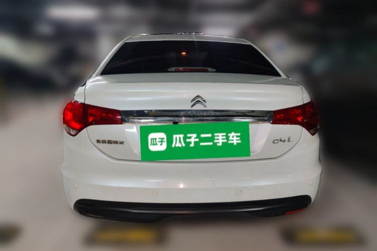 Used Citroen C4L 2013 1.6L Automatic Jingxiang Edition Rear