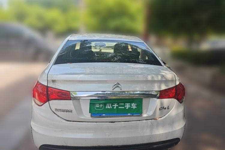 Used Citroen C4L 2013 1.8L Automatic Jingzhi Edition Rear
