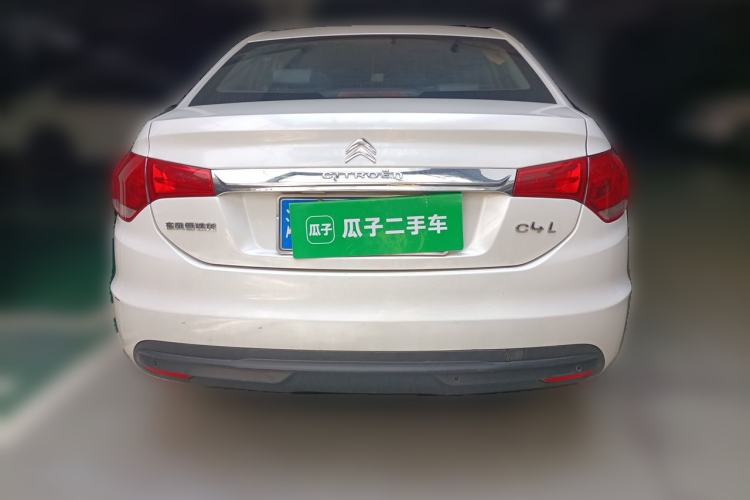 Used Citroen C4L 2013 1.8L Automatic Jingzhi Edition Rear