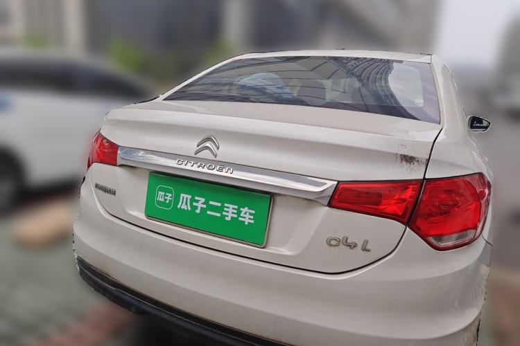 Used Citroen C4L 2013 1.8L Automatic Jingzhi Edition Rear