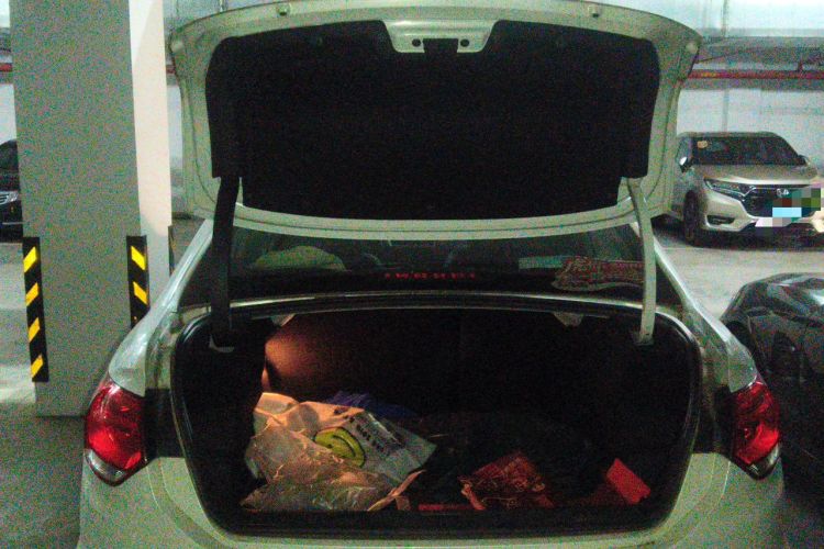 Used Citroen C4L 2013 1.8L Automatic Enjoyment Edition Trunk