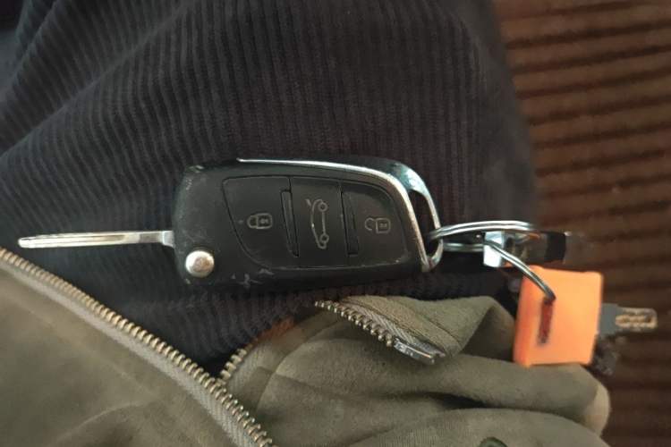 Used Citroen C4L 2013 1.8L Manual Jingxiang Edition Vehicle Key