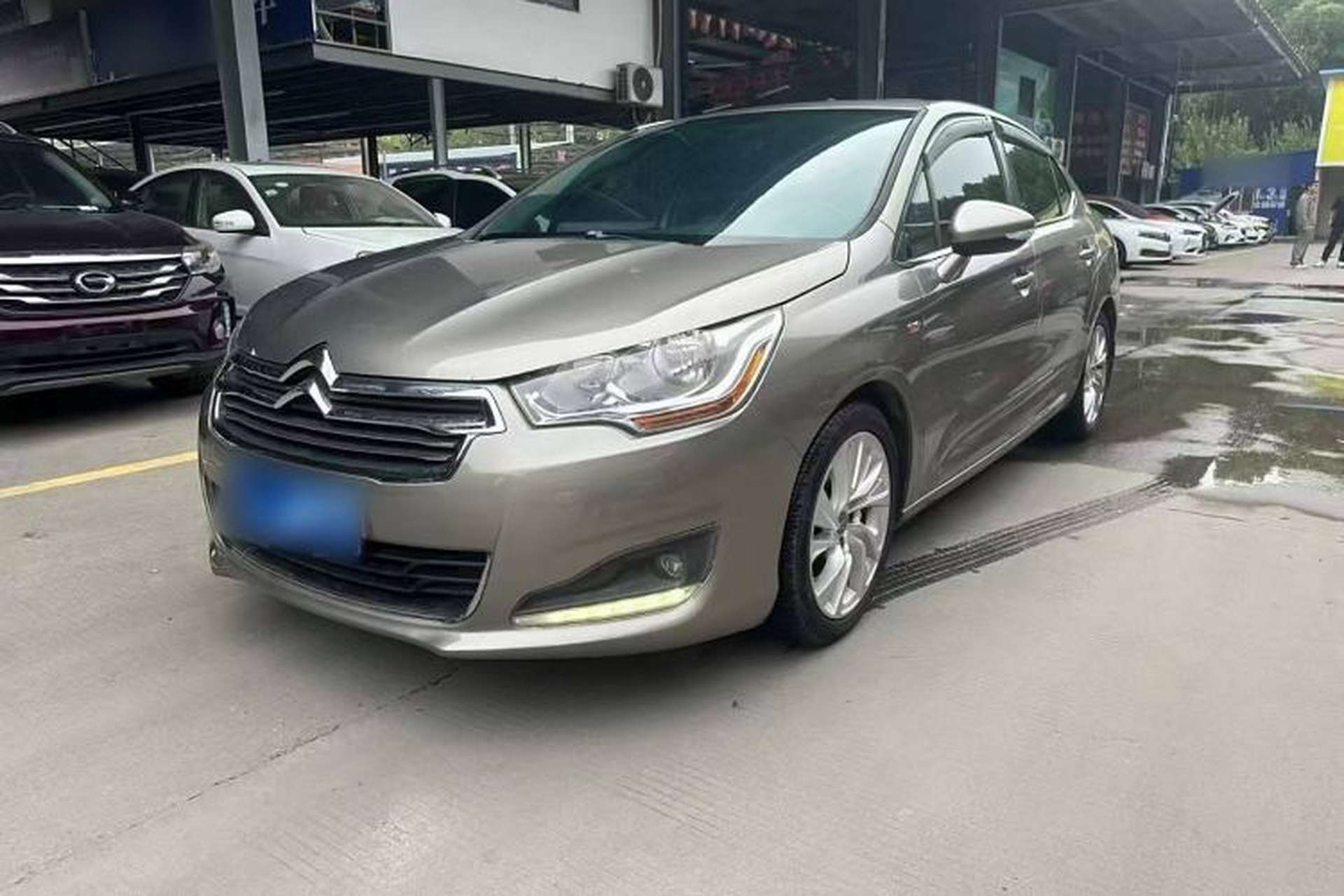 Used Citroen C4L 2014 1.6THP Intelligent Drive Automatic Dynamic Model Front Left 45 Deg