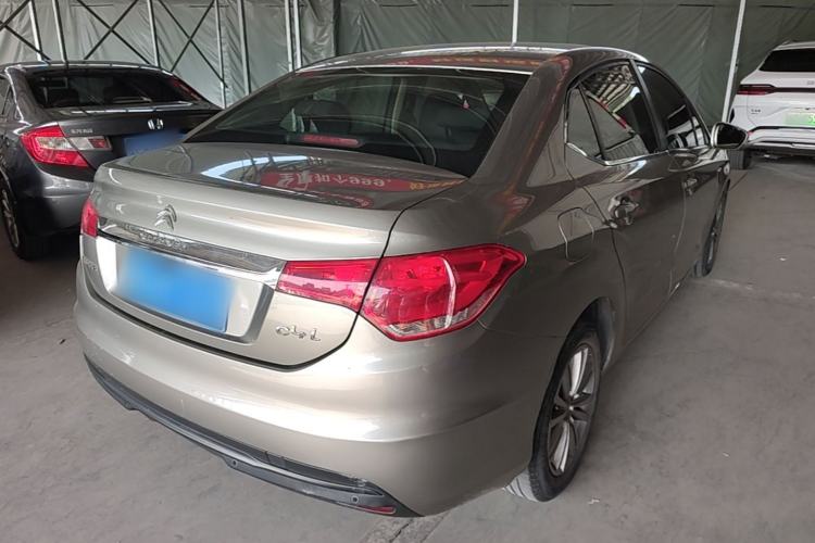 Used Citroen C4L 2014 1.8L Intelligent Drive Manual Enjoyment Model Rear Right 45 Deg