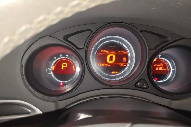 Used Citroen C4L 2014 1.8L Intelligent Drive Automatic Enjoyment Model Instrument Cluster