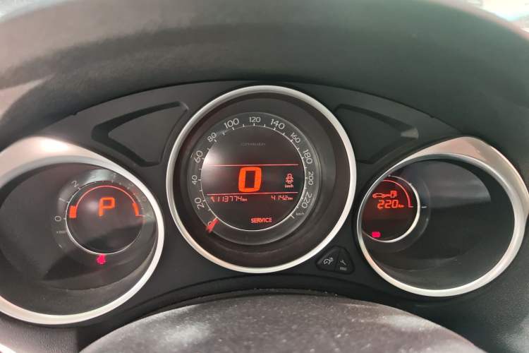 Used Citroen C4L 2014 1.6THP Intelligent Drive Automatic Dynamic Model Instrument Cluster