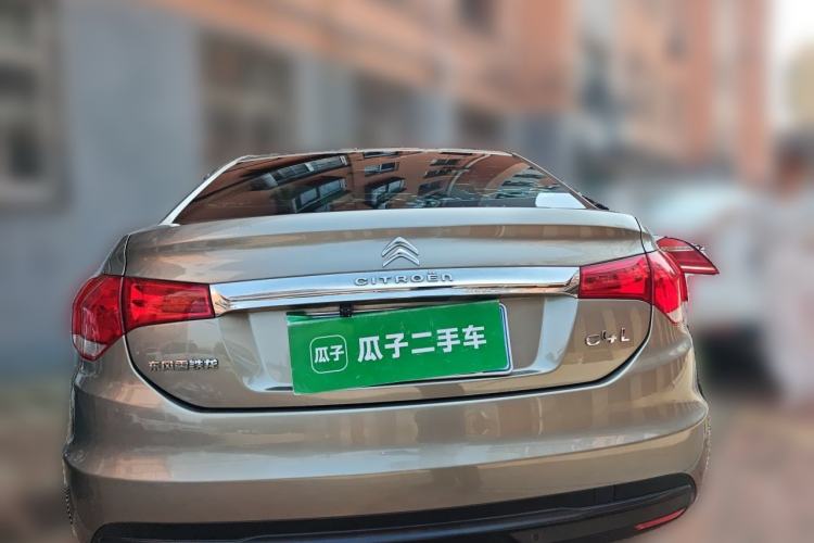 Used Citroen C4L 2014 1.8L Intelligent Drive Manual Enjoyment Model Rear