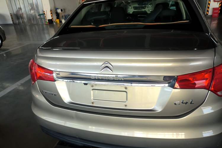 Used Citroen C4L 2014 1.8L Intelligent Drive Automatic Enjoyment Model Rear