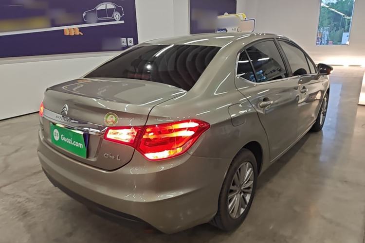 Used Citroen C4L 2014 1.8L Intelligent Drive Manual Version – Dynamic Edition Rear Right 45 Deg