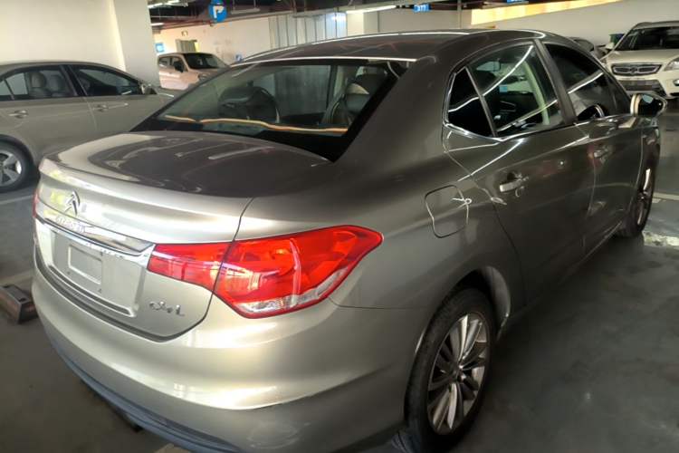 Used Citroen C4L 2014 1.8L Intelligent Drive Automatic Enjoyment Model Rear Right 45 Deg