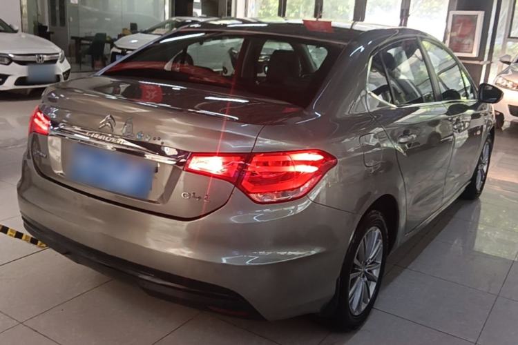 Used Citroen C4L 2014 1.8L Intelligent Drive Manual Enjoyment Model Rear Right 45 Deg